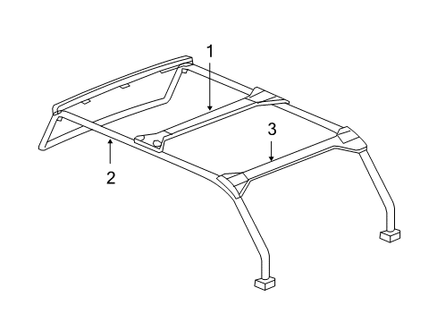 2009 Jeep Wrangler Roll Bar Diagram