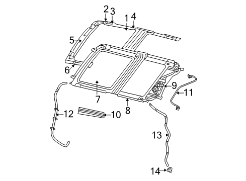 2010 Dodge Charger Sunroof Diagram