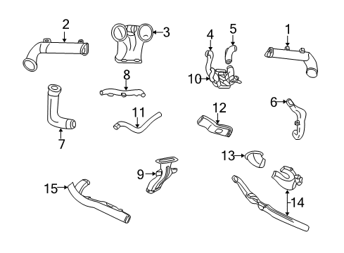 2005 Chrysler PT Cruiser Ducts Diagram 2 - Thumbnail