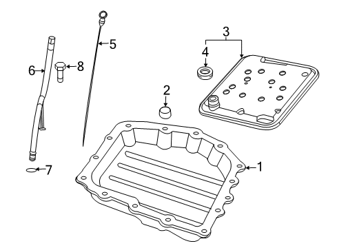 2011 Dodge Avenger Transaxle Parts Diagram