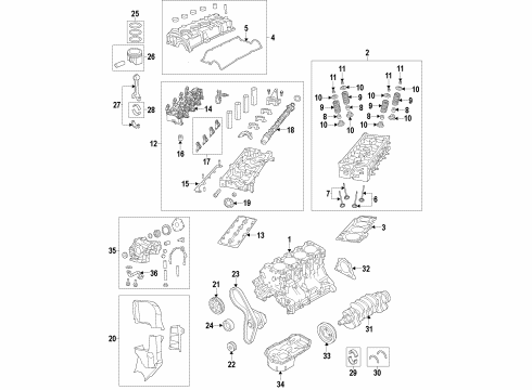 2013 Dodge Dart Engine Parts & Mounts, Timing, Lubrication System Diagram 1 - Thumbnail