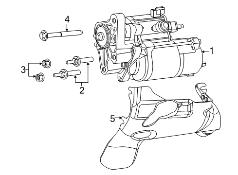 2016 Dodge Challenger Starter Diagram