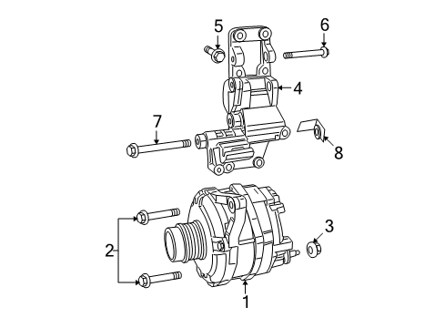 2009 Dodge Caliber Alternator Diagram