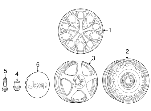 2025 Jeep Grand Cherokee Wheels Diagram 5 - Thumbnail
