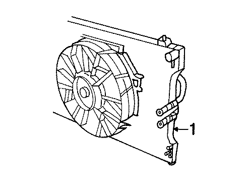 2002 Chrysler Prowler Cooling System, Radiator, Water Pump, Cooling Fan Diagram