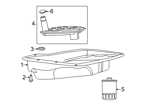 2021 Ram 1500 Classic Transmission Components Diagram