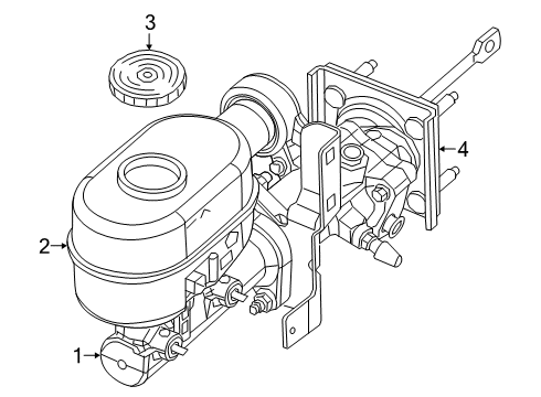 2020 Ram 2500 Hydraulic Booster Diagram 2 - Thumbnail