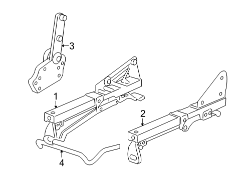 2008 Dodge Viper Tracks & Components Diagram