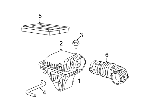 2009 Dodge Challenger Filters Diagram 2 - Thumbnail