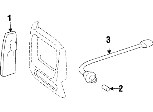 1997 Jeep Cherokee Side Marker Lamps Diagram