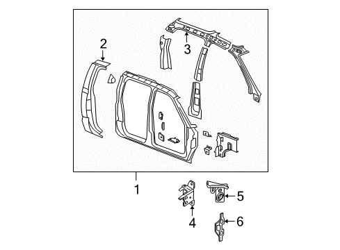 2007 Dodge Dakota Uniside Diagram