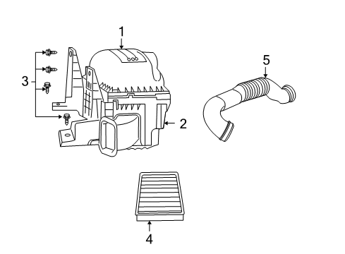 2005 Dodge Ram 1500 Filters Diagram 4 - Thumbnail