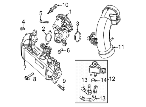 2023 Jeep Wrangler EGR System Diagram 4 - Thumbnail