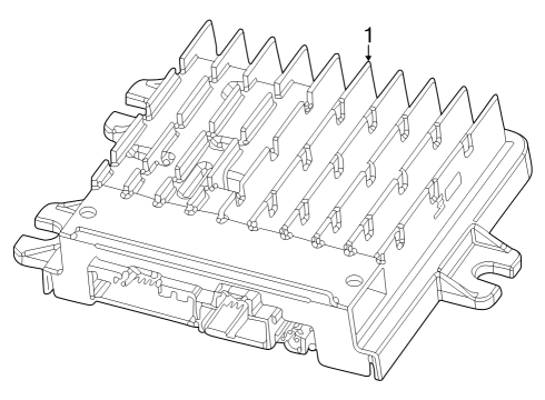 2025 Jeep Grand Cherokee Electrical Components Diagram 1 - Thumbnail
