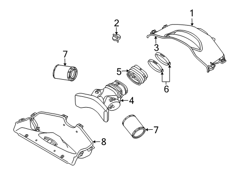 2006 Dodge Viper Air Inlet Diagram