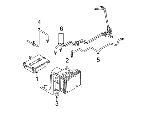 2002 Dodge Stratus ABS Components, Electrical Diagram 2 - Thumbnail