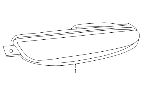 1999 Chrysler 300M Side Marker Lamps Diagram