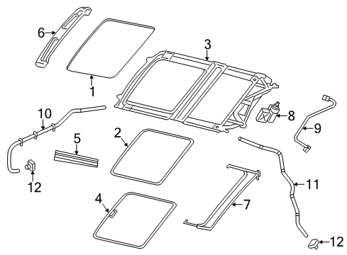 2022 Dodge Charger Sunroof Diagram