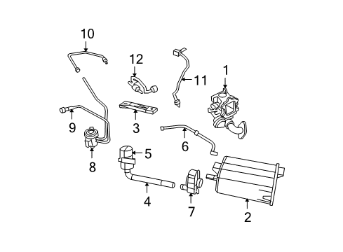 2009 Dodge Caliber EGR System Diagram