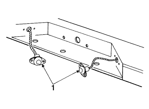 1992 Dodge W250 License Lamps Diagram 3 - Thumbnail