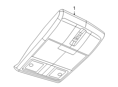 2014 Dodge Journey Overhead Console Diagram