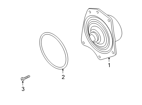 2000 Chrysler Concorde Water Pump Diagram