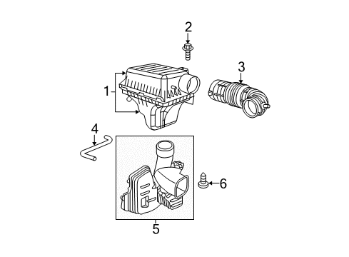 2006 Dodge Magnum Air Intake Diagram
