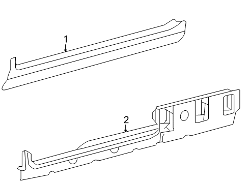 2005 Dodge Sprinter 3500 Rocker Panel Diagram 1 - Thumbnail