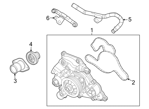 2022 Jeep Grand Cherokee Water Pump Diagram 4 - Thumbnail