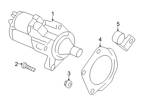 2008 Chrysler Sebring Starter, Electrical Diagram 4 - Thumbnail