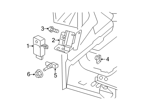 2009 Jeep Commander Tire Pressure Monitoring Diagram