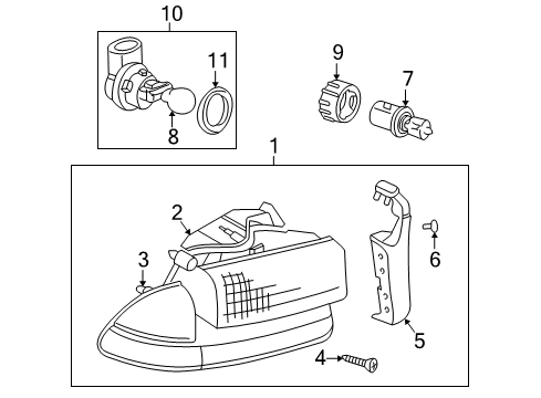 2003 Dodge Durango Bulbs Diagram