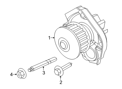 2015 Jeep Renegade Water Pump Diagram 1 - Thumbnail