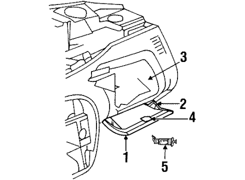 2002 Chrysler Prowler Glove Box Diagram