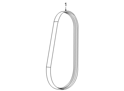 2009 Chrysler Aspen Belts & Pulleys, Maintenance Diagram 3 - Thumbnail