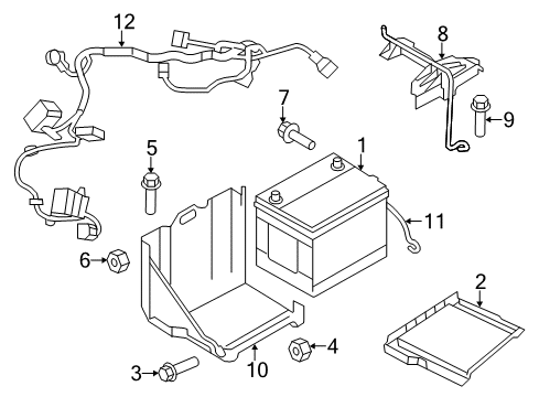 2011 Chrysler 200 Battery Diagram