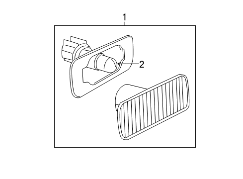 2017 Ram 3500 Side Marker Lamps Diagram