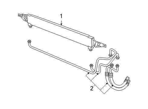 2009 Jeep Compass Trans Oil Cooler Diagram