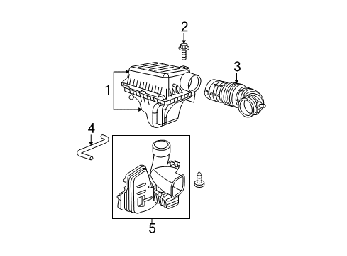 2009 Dodge Charger Air Intake Diagram 3 - Thumbnail