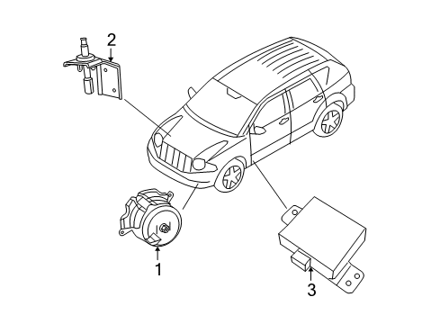 2017 Jeep Patriot Alarm System Diagram