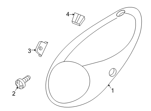 2005 Chrysler PT Cruiser Rear Lamps - Combination Lamps Diagram