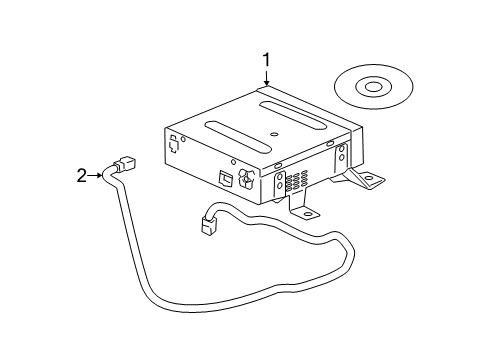 2005 Chrysler Pacifica Navigation System Diagram