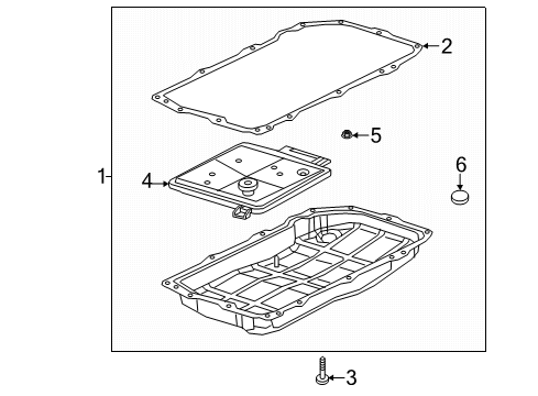 2025 Jeep Wrangler Automatic Transmission Diagram