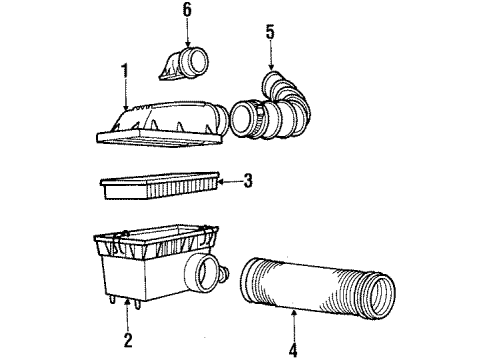1985 Dodge Daytona Filters Diagram