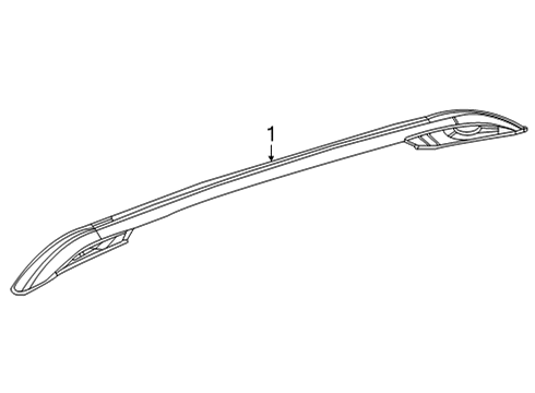 2024 Jeep Grand Cherokee L Luggage Carrier Diagram