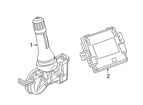 2019 Jeep Renegade Tire Pressure Monitoring Diagram