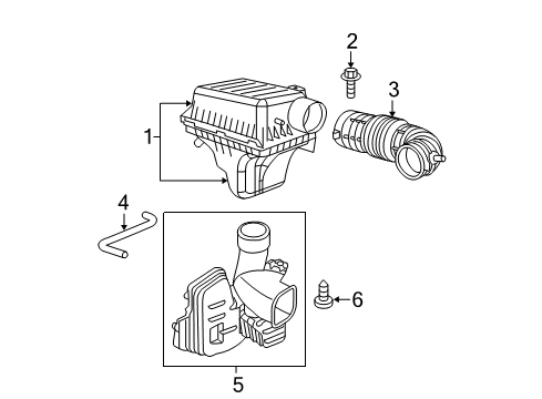 2010 Chrysler 300 Air Intake Diagram