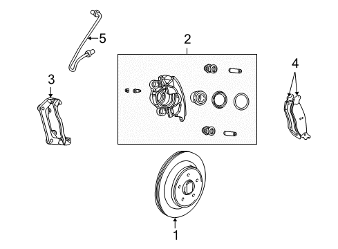 2003 Dodge Ram 2500 Van Rear Brakes Diagram