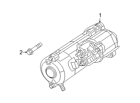 2022 Ram 2500 Starter Diagram