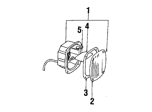 1985 Jeep Scrambler Tail Lamps Diagram